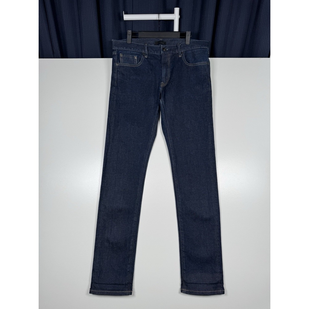 Uniqlo Selvedge Denim Jeans Dark Wash - Men's 33x34 (Fits 33x33)